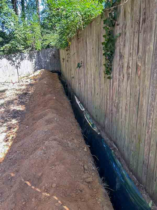 Under Fence Dig Guard for Dogs