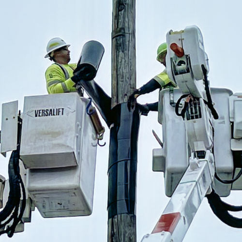 Power Pole Squirrel Guard