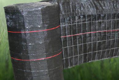 Wire Backed Silt Fence – 36” x 100’ – 100 GSM - 2” x 4” Wire Mesh