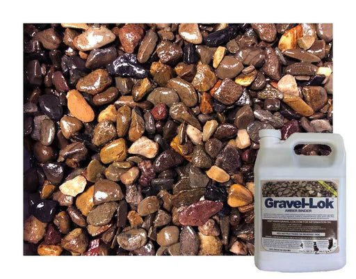 Gravel-Lok - Amber Color - Stone Binder - 1 Gallon