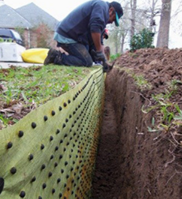 Underground Pipe Root Barrier